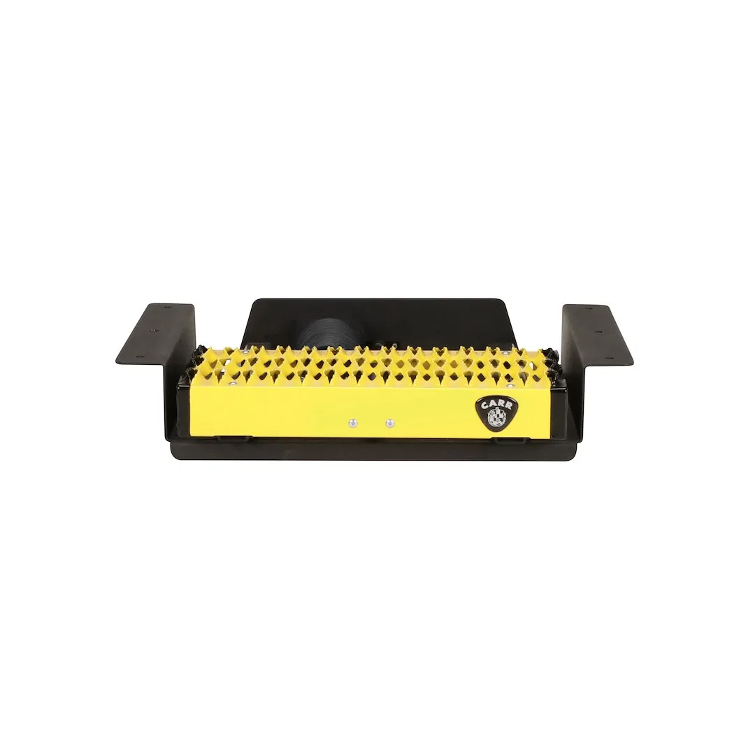 501627 – CARR Truck Step, Side Body Mount Single 16 Inch Length Flat Step 500 Pound Weight Capacity Extendable Tuck A...
